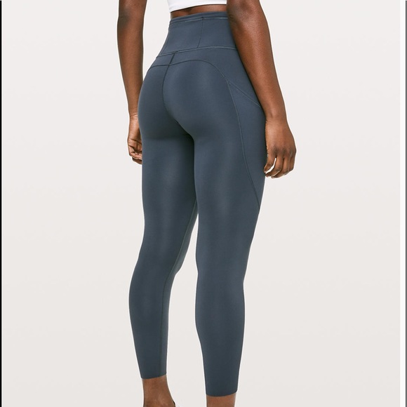 - Lululemon Fast and Free Tight 25” in Melanite - Picture 2 of 8